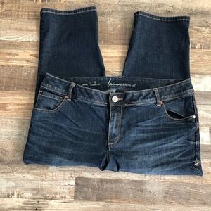 Lane Bryant Capri Genius Fit jeans